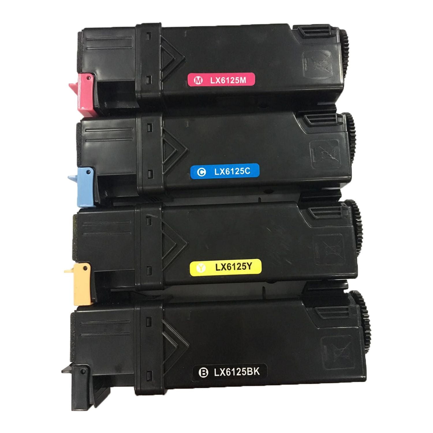 L-ink Compatible Xerox 6125 Toner Cartridge Set (106R01331, 106R01332, 106R01333, 106R01334)
