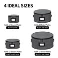thumbnail image 6 of Aokeyee 4-Pack Hard Shell Dish Storage Containers with 48 Non-Woven Pads for Plates, Dinnerware & China - Ideal for Moving & Protection, 6 of 7