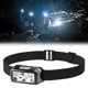 thumbnail image 3 of Linterna frontal TQEHS LED recargable vía USB con Zoom J4V8, 3 of 5