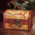 thumbnail image 4 of DOLITY Retro Opbergdoos Multifunctionele Cosmetica Organizer Handgemaakte Sieraden Case A, 4 of 7