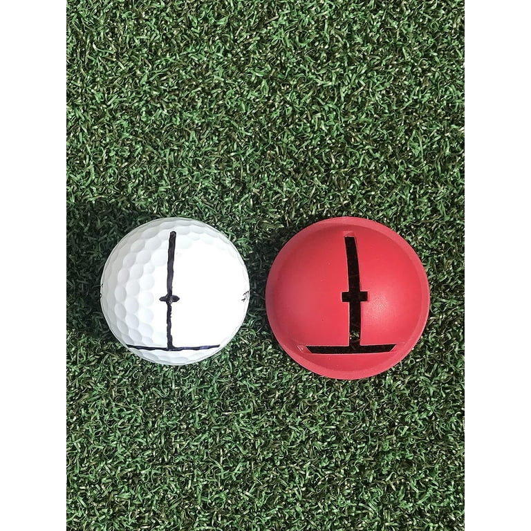 EyeLine Golf Impact Ball Liner 3-Pack with Marker by Hank
