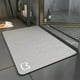 thumbnail image 3 of Toystoory Alfombrilla de baño antideslizante con estilo, resistente al agua y duradera, cómoda, fácil de limpiar, alfombrillas para el suelo Juegos de accesorios de baño verde negruzco, 3 of 6