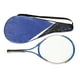 thumbnail image 1 of Raqueta de tenis REGAIL para adultos, de 27 pulgadas, de aleación de aluminio, ligera, para entrenamiento recreativo, color azul, 1 of 14