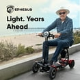 thumbnail image 7 of Ephesus S5 | Folding Mobility Scooter for Adults | 4-Wheel and Long Range (Gold), 7 of 7