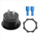 thumbnail image 2 of Voltímetro digital universal impermeable con LED azul para coche, motocicleta y camión de 12 V a 24 V CC., 2 of 4