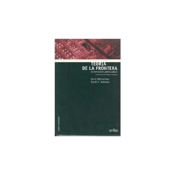 Teoría de la frontera Gedisa 9788474329100