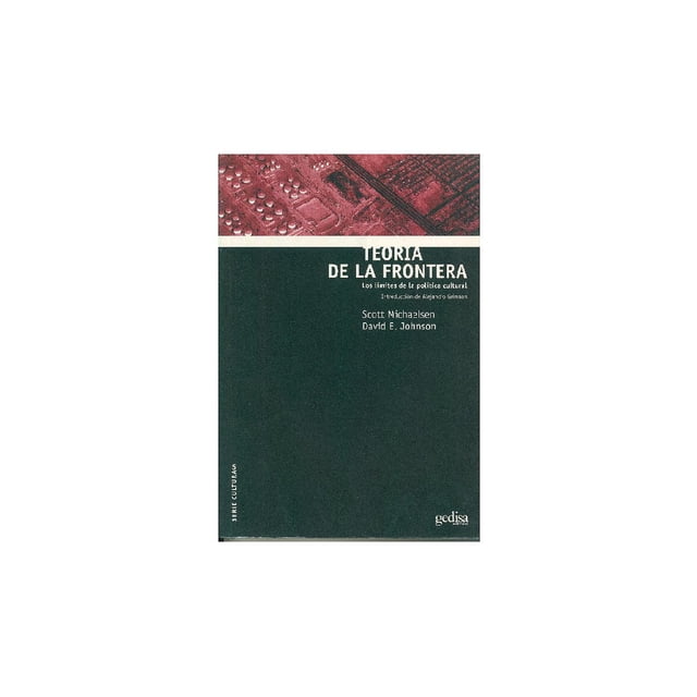 Teoría de la frontera Gedisa 9788474329100