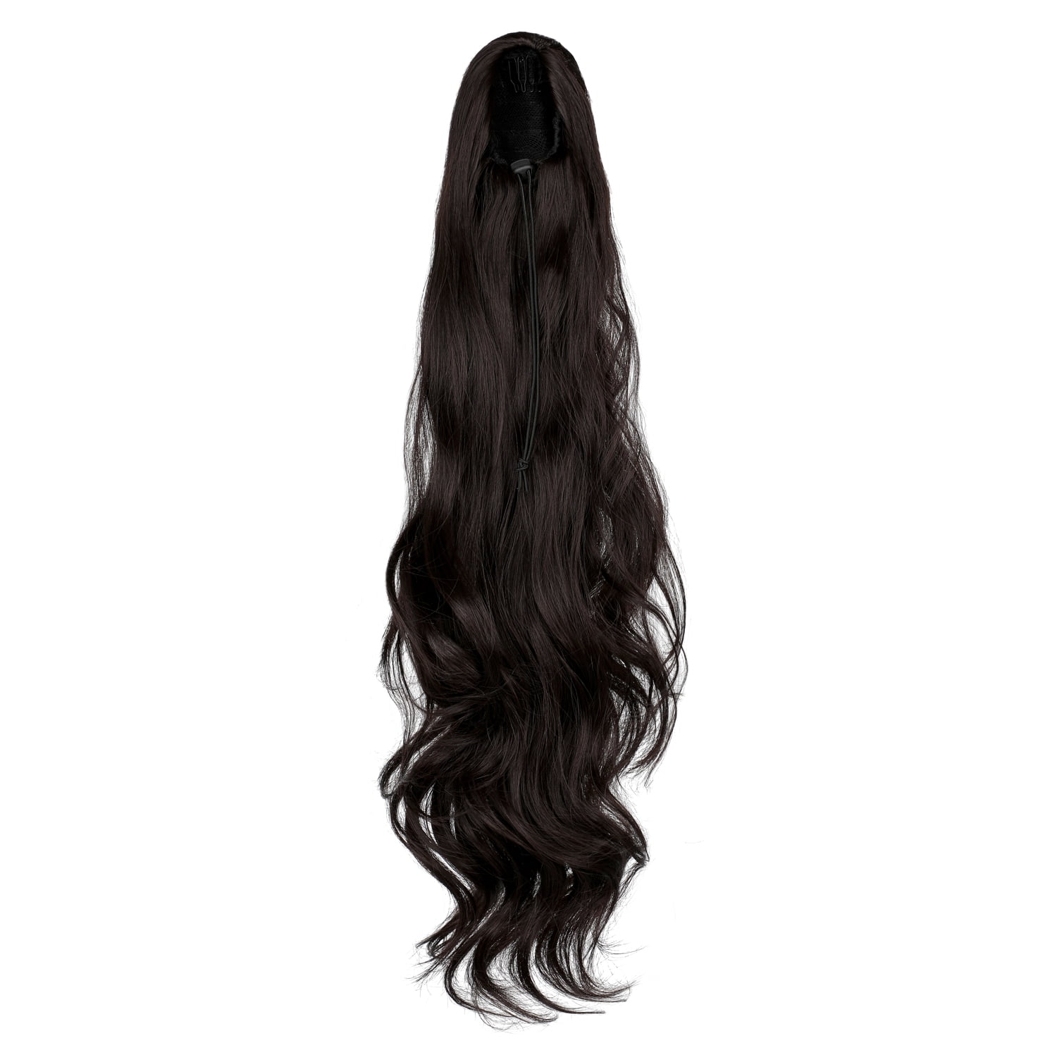 <span data-automation-id="product-title">Dulchany <font color="#0000FF"><b>22" Long Wavy Drawstring Ponytail</b></font>, Women Natural Soft Clip in Ponytail Extension Synthetic Hair Extensions Hairpie