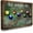 Billiards, variant on Red Truck and Farmhouse Barn Canvas Wall Art Christian Country Painting Rustic Wall Decor Framed Posters Home for Living Room Bedroom Bathroom Decoration 12x16 inch