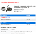 thumbnail image 2 of Clutch Kit - Compatible with 1997 - 1998 GMC C7500 Topkick 6.0L V8, 2 of 2