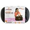 Petmate Soft Sided Kennel Cab Pet Carrier - Black Medium - 17"L x 10"W x 10"H (Up to 10 lbs) Pack of 2