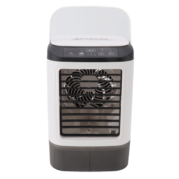 Mini Aire Acondicionado, Mini Ventilador Humidificador Portátil, Tanque De Agua De 900ml Para Escritorio