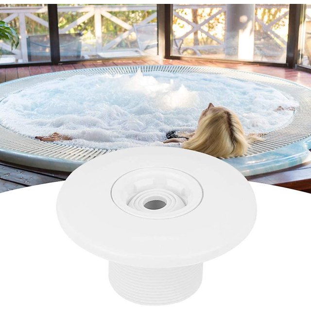 Rosca macho de 2 pulgadas, boquilla giratoria de 360 ??grados para piscina, Spa, chorro de masaje, boquilla para ba?era, soporte trasero para pared de piscina, 1 uds, 12*6,5 cm Banban LingWen 8390606661326