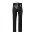thumbnail image 1 of RKSTN Pants for Men Fall Gothic Pants Medieval Steampunk Retro Stage Performance Style Slim Button Trousers Loose Trousers Straight Leg Pants, 1 of 1