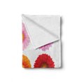 thumbnail image 2 of Gerber Daisy Soft Flannel Fleece Blanket, Vibrant Plants of Refreshing Summer Season Theme Botanical Garden Arrangement, Cozy Plush for Indoor and Outdoor Use, 60" x 80", Multicolor, by Ambesonne, 2 of 6