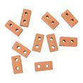 thumbnail image 3 of 50 Pcs Mini Petites Briques Bricolage Table de Sable Accessoires de Modèle de Construction Modèle de Brique Rouge Simulé Poterie Argile Petit Modèle de Brique Fournitures pour Enfants Adultes Jouant, 3 of 9