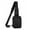 Black, variant on Men's Anti-Theft Sling Bag, RFID Blocking Crossbody Chest Pack with USB, Water Resistant Nylon Travel Daypack