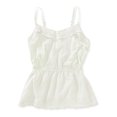 thumbnail image 1 of Aeropostale Womens Lace Eyelet Cami Tank Top, Blanco, X-Large Aeropostale Cami, 1 of 2