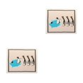 thumbnail image 3 of Billuyoard Paño de limpieza de cocina, cuencos cuadrados, toalla de , herramienta de limpieza para el hogar, paños absorbentes para platos con pingüino saltando 2piezas, 3 of 6