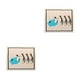 thumbnail image 1 of Billuyoard Paño de limpieza de cocina Toalla de Platos Trapo de Paños de platos absorbentes con patrones encantadores Pingüino saltando pingüino saltando 2Conjunto, 1 of 6