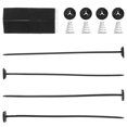 thumbnail image 1 of ETHZZLE 1Set Cooling Fan Mounting Accessories Kit Black for Truck Trailer Rv Pickup Radiator, 1 of 7
