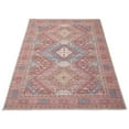 thumbnail image 4 of ECARPET Vintage Turkish Area Rug, Flatweave Indoor Carpet, Eco Friendly, Machine Washable, Afshar Collection, 4 of 9