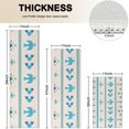 thumbnail image 4 of Blue Ethnic Bird Pattern Kitchen Rugs Sets Of 3,Kitchen Runner Rugs Non Skid Washable,Decorative Kitchen Floor Mats for Kitchen,Sink,Laundry,17"x30"+ 17"x47" + 17"x59", 4 of 6