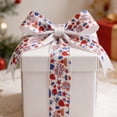 thumbnail image 6 of Patriotic Ribbon Wired, Red White Blue Fireworks for 4Th Of July, 250Th Anniversary, Independence Day Wreath Gift Wrapping Crafts, 6 of 6