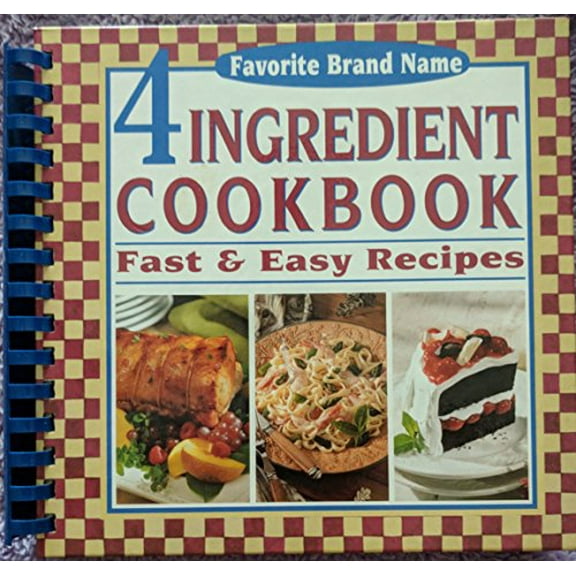 Pre-Owned 4-Ingredient Cookbook (Hardcover) 0785351612 9780785351610
