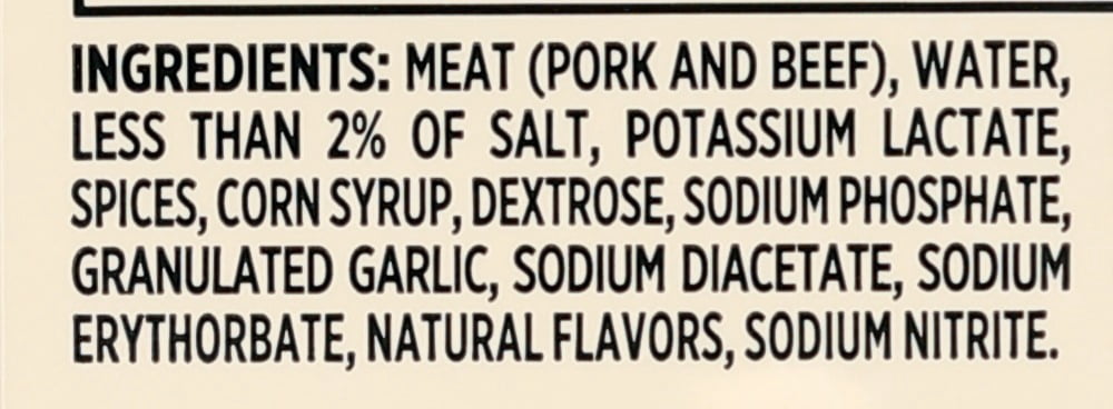 Eddy Foods Hardwood Smoked Pork & Beef Sausage Slices, Fully Cooked, 20 oz