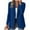 *Blue, variant on ClodeEU Blazers for Women, Notch Lapel Office Suit Jackets with Pocket, Long Sleeve Button Front Blazer Dark Gray,Womens Plus S