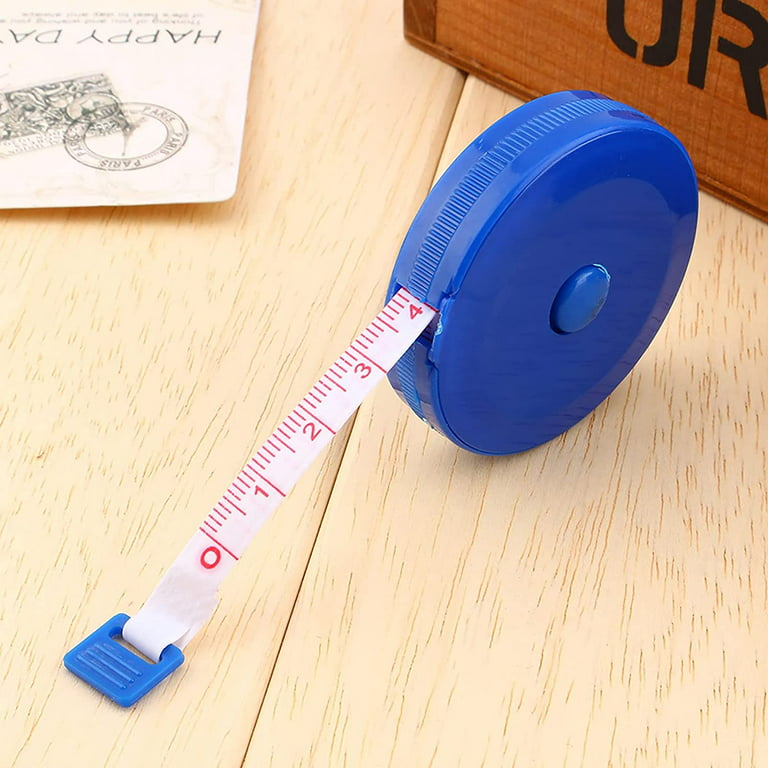 Tape Measure Body Measuring Tape, Hot Retractable 1.5M Sewing Tailor Cloth  Soft Flat Tape Body Measure Ruler for Daily Use 