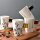 thumbnail image 3 of Taza de cerámica Gloria con diseño de Instrumento Tambor amarillo, 3 of 9