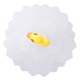 thumbnail image 2 of WDOplteas Tapa Silicona para A Prueba Polvo Reutilizable Al Calor Tapas Transparentes (pato), 2 of 8
