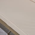 thumbnail image 5 of Tucson Outdoor Acacia Wood Sofa and Coffee Table Set, Gray and Cream, 5 of 12