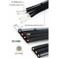 thumbnail image 6 of Yammee 90 Degree Angled USB 2.0 to Type C Flat Cable Data Cord for Phones and Laptops, 6 of 11