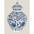 thumbnail image 2 of Wang, Melissa 12x14 White Modern Wood Framed Museum Art Print Titled - Antique Chinese Vase III, 2 of 4