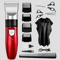 thumbnail image 1 of Men's Hair Trimmer, Professional Folding Line Ultra-Thin Ceramic Blade, High-Speed Motor at 7500 RPM, USB-Supported Electric Clipper, Precision Trimmer, Home Haircut Set, 1 of 6