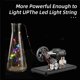 thumbnail image 3 of Motor Aire Caliente Stirling Motor Generador de Electricidad Motor Motor Con Led Light Dollar Flywheel Design Science Experimento Con Boech Base Diy Educación para el juguete para Maestros, 3 of 7
