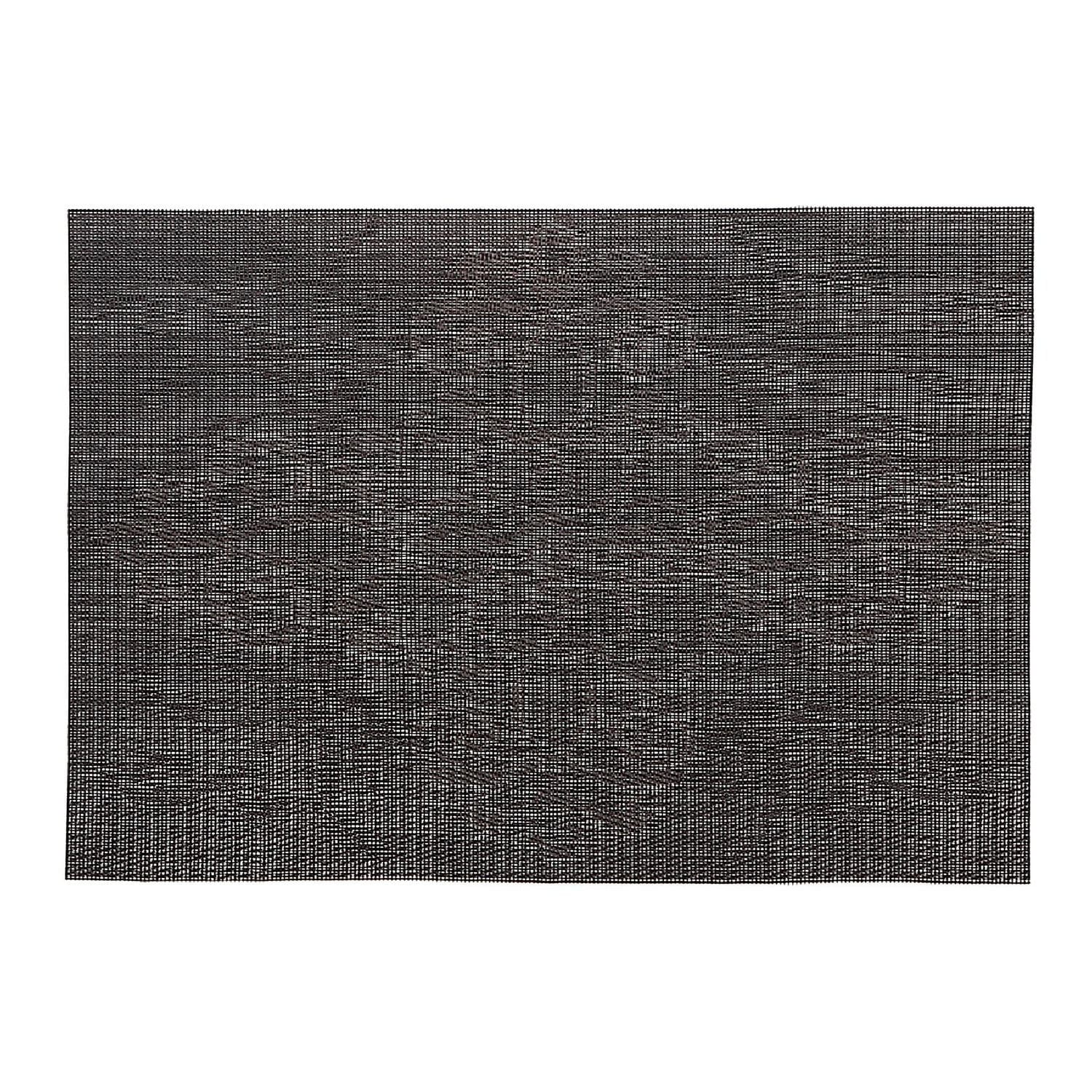 IH Casa Decor Vinyl Placemat Damask Chocolate - Ensemble De 12