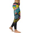 Arnold Shortman Yoga Pants High Waisted Stretch Workout Leggings