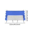 thumbnail image 7 of JISADER Forklift Roof Cover for Rain Forklift Accessory Awning Dark Blue 105x125cm, 7 of 7