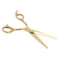 thumbnail image 4 of Professional Barber Shears, Curved Handle Stable Opening Hair Cutting Shears Easy Trimming  For Barber Shop, 4 of 8