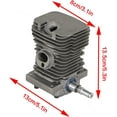 thumbnail image 2 of findmall 38MM Cylinder Piston Kit Replacement for Stihl 018 MS170 MS180 Chainsaw Engine Motor Parts with Spark Plug, 2 of 6