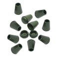 thumbnail image 4 of 10 piezas de topes de campana para extremos de cuerda, cierres para extremos de cuerda, suministros de moda multifuncionales Verde profundo, 4 of 9