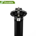 thumbnail image 6 of Unique Bargains Bike Suspension Seatpost 31.6x350mm Saddle Post Seat Gloss Black Carbon Fiber, 6 of 8
