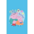 thumbnail image 2 of CafePress - Peppa Pig: Hello Bump! - 3'x5' Decorative Area Rug, Fabric Throw Rug, 2 of 5