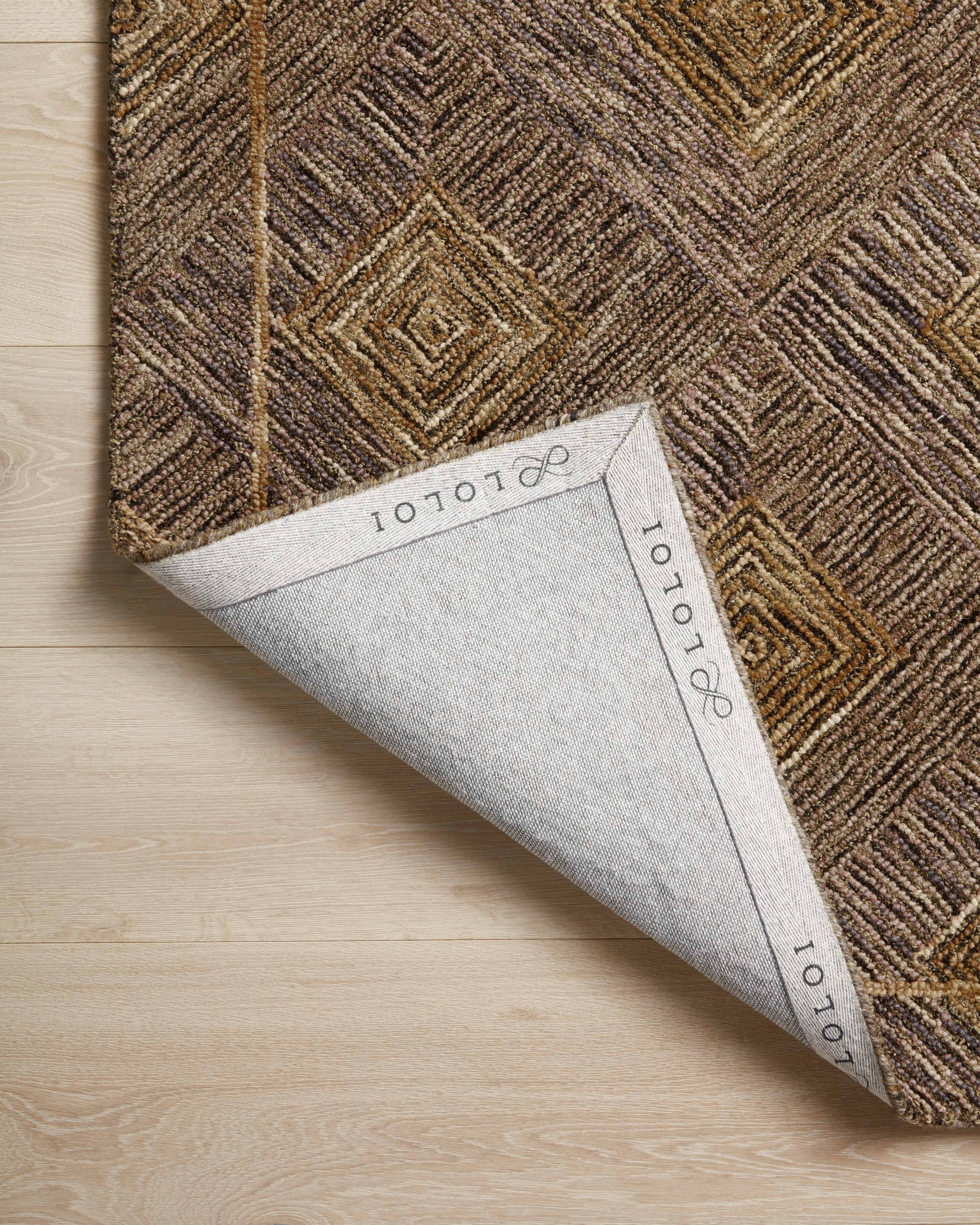 Loloi Varena Plum / Gold 7'-9" x 9'-9" Area Rug