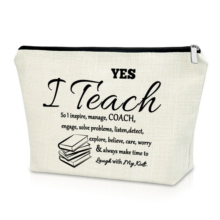 Teacher Pencil Pouch, Teacher Appreciation Gift, Teacher Gift