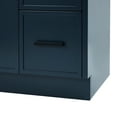 thumbnail image 4 of Ariel Kelly 48 Inch Single Sink Base Cabinet In Midnight Blue, 4 of 10